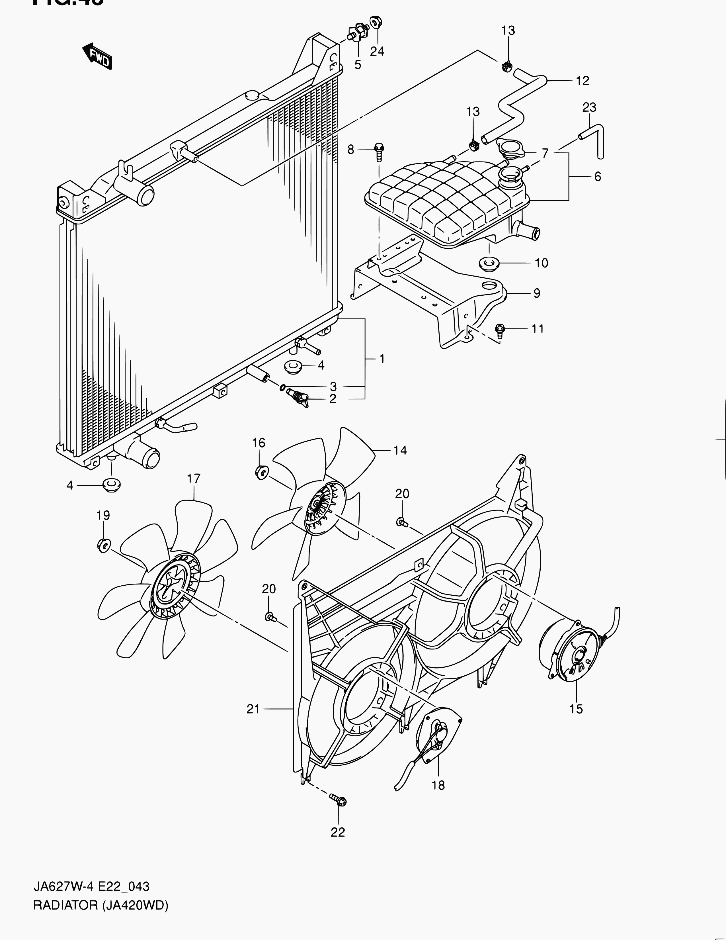 Suzuki 17920-68DB0 - Крышка, резервуар охлаждающей жидкости autospares.lv