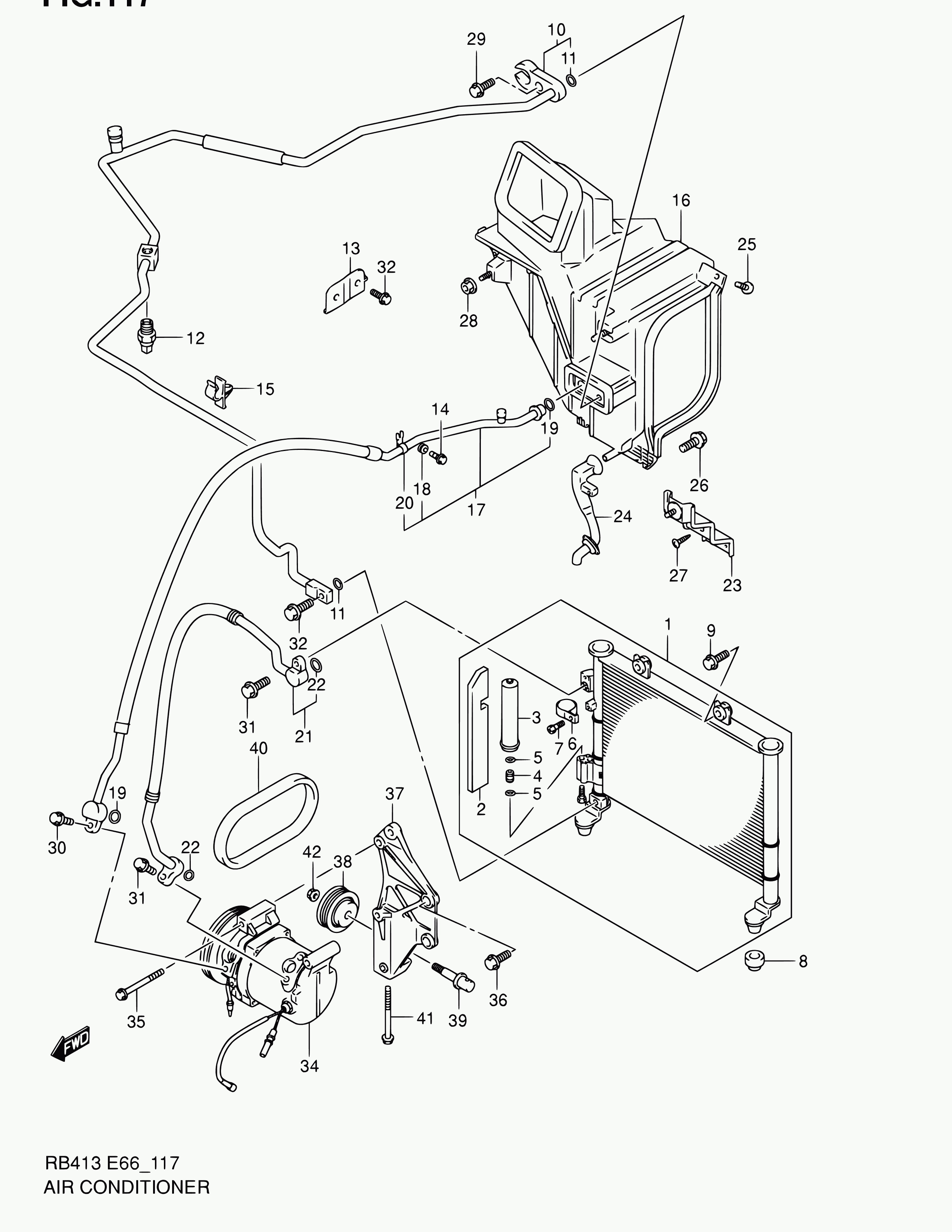 Subaru 49160-70AA0 - Ролик, поликлиновый ремень autospares.lv