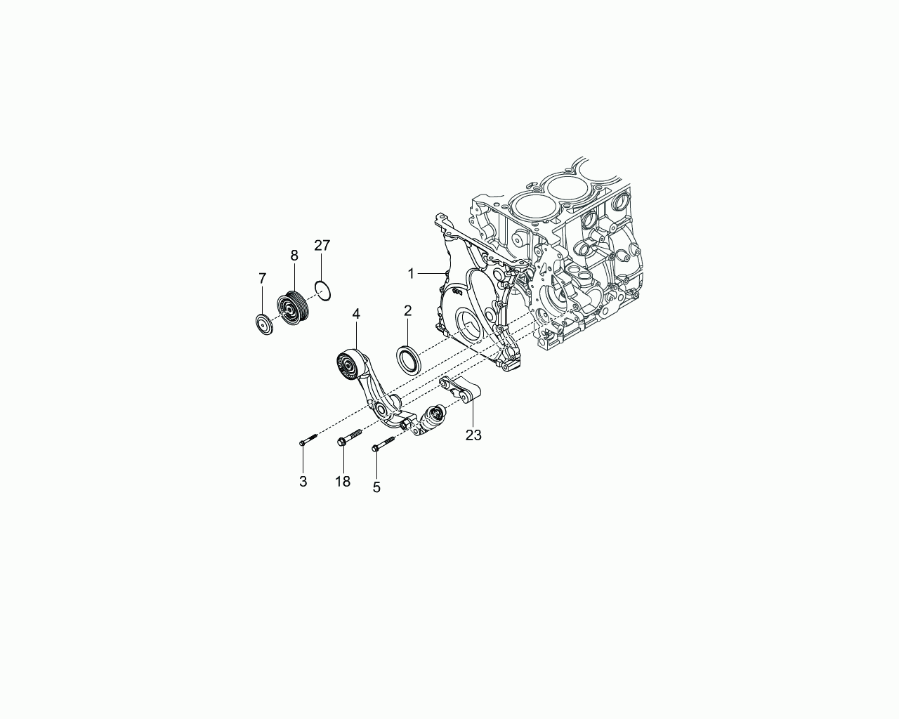 SAIC 6652003170 - Ролик, поликлиновый ремень autospares.lv