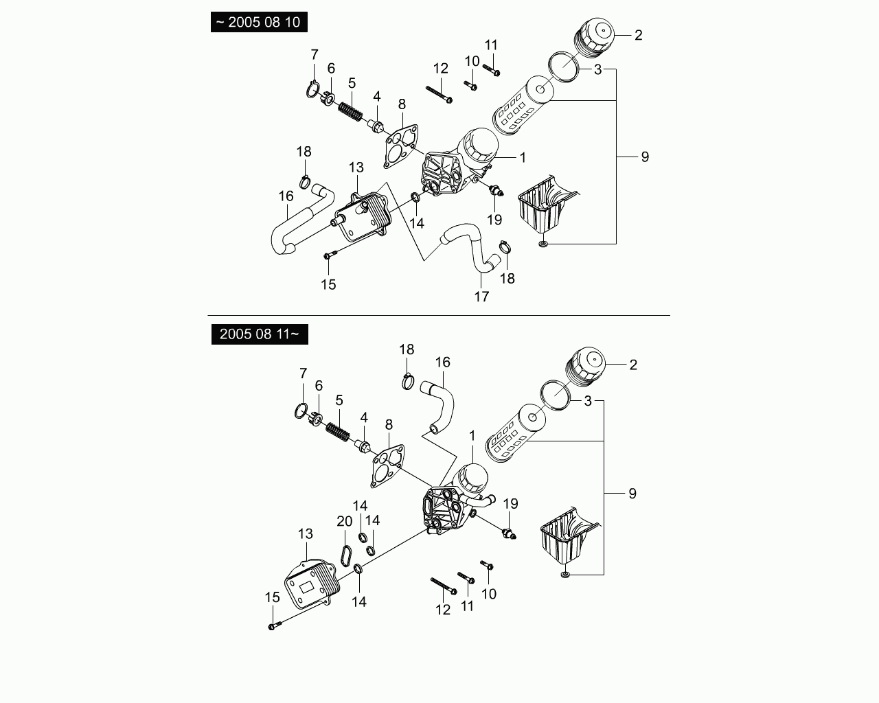 SAIC HUIZHONG 1621803009 - Масляный фильтр autospares.lv