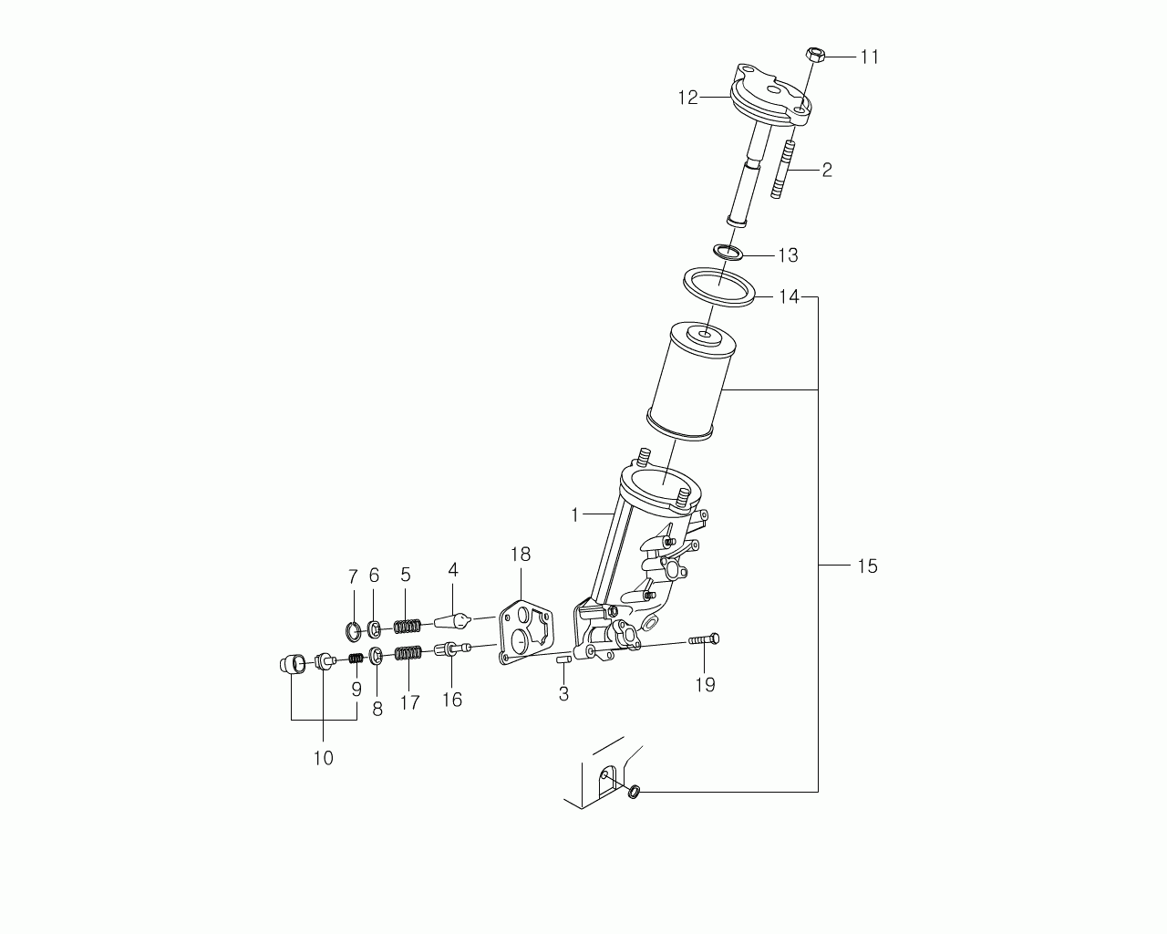 Chevrolet 6611803409 - Масляный фильтр autospares.lv