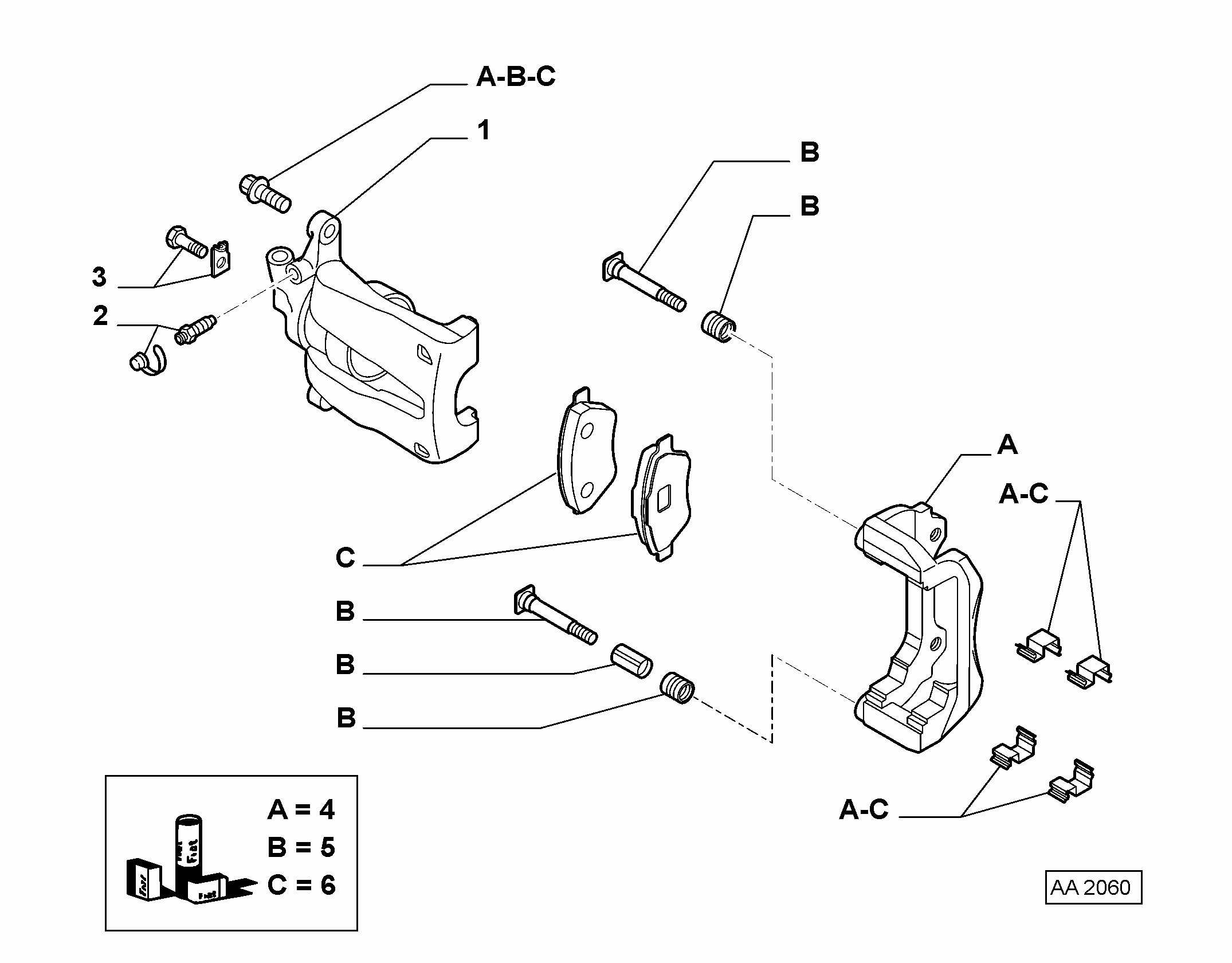 FIAT 77365554 - Тормозной суппорт autospares.lv