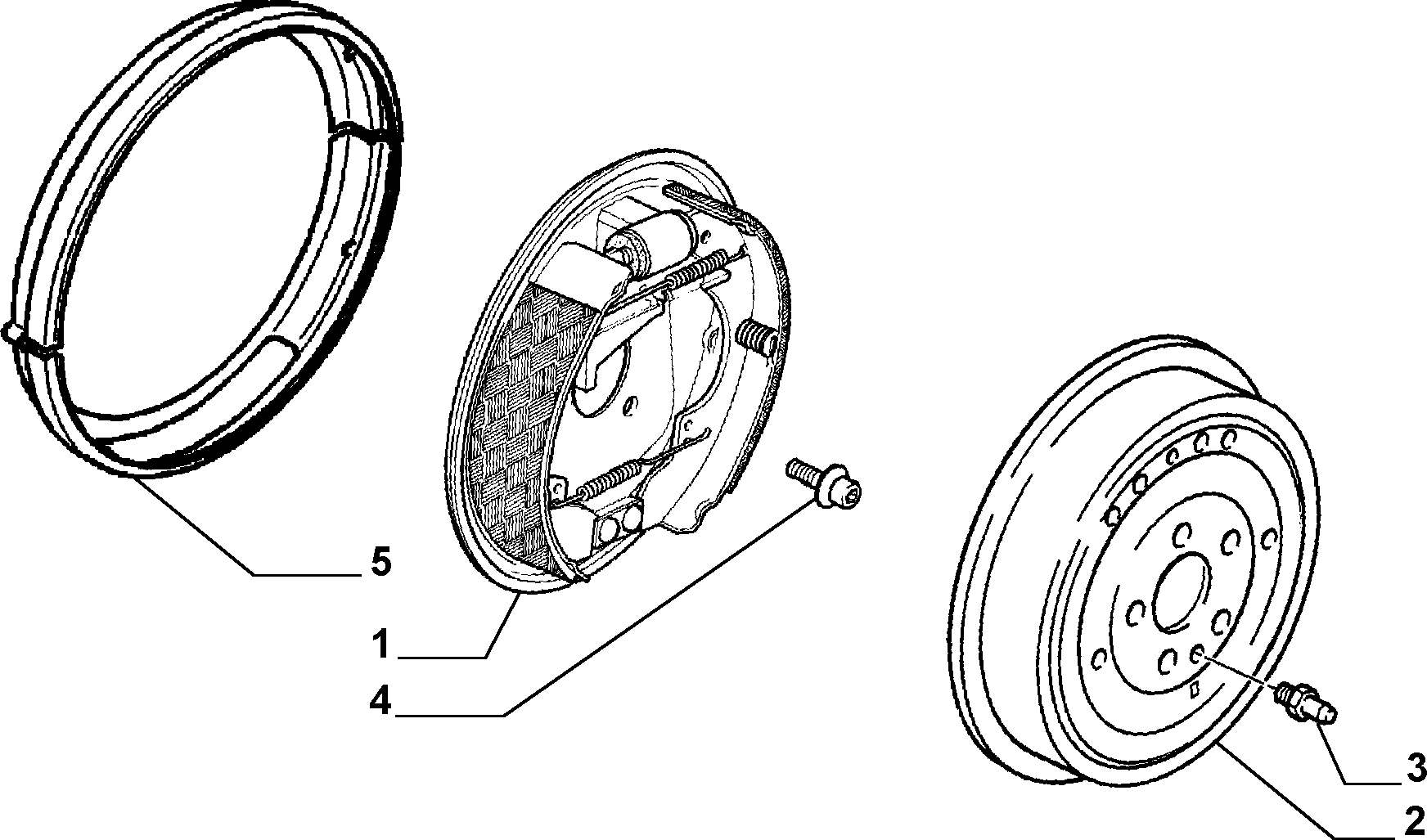 FIAT 1311823080 - Тормозной барабан autospares.lv