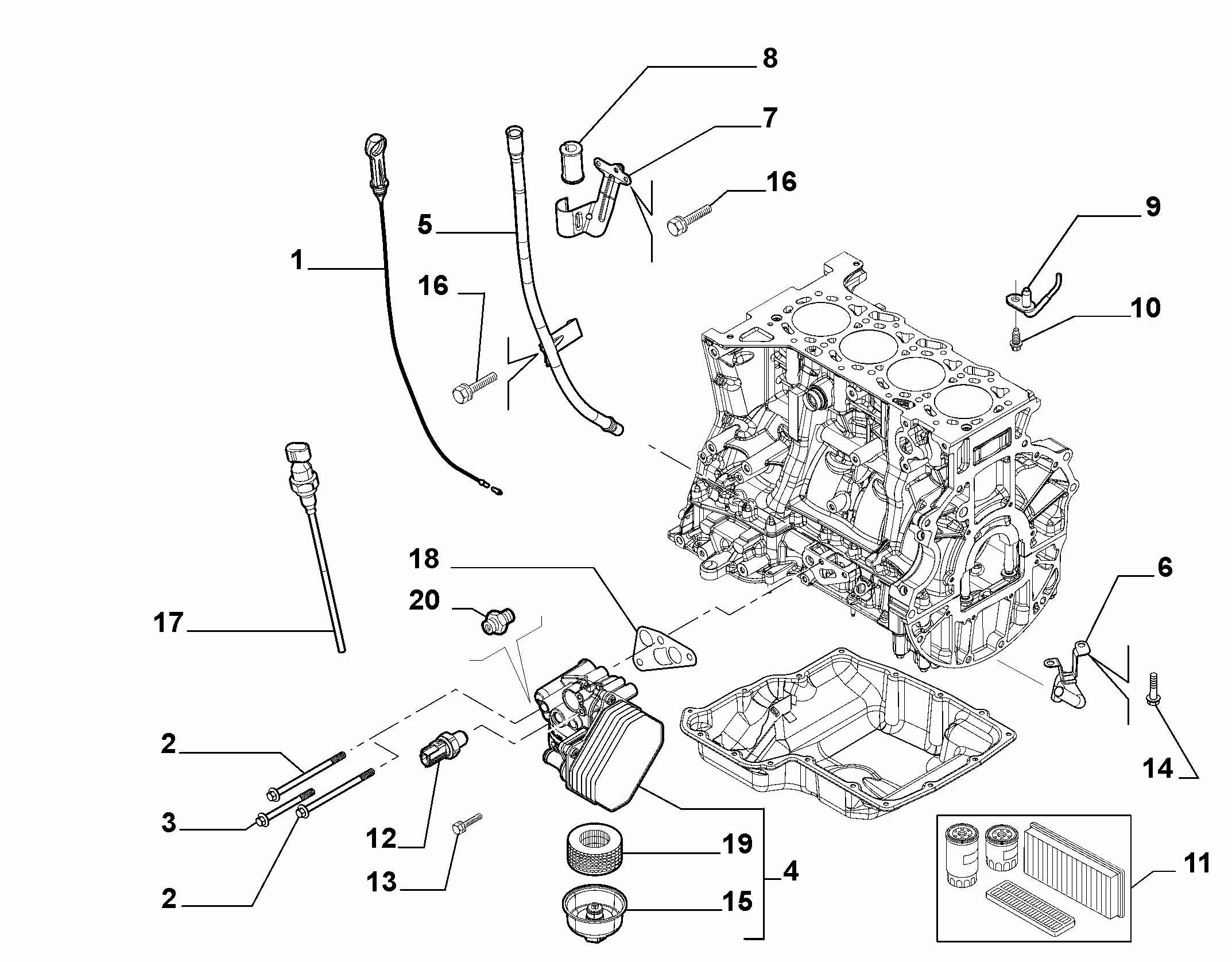 CITROËN 9662282580 - Масляный фильтр autospares.lv