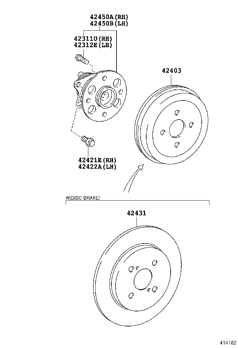 Berliet 42431-0D060 - DISC, REAR autospares.lv