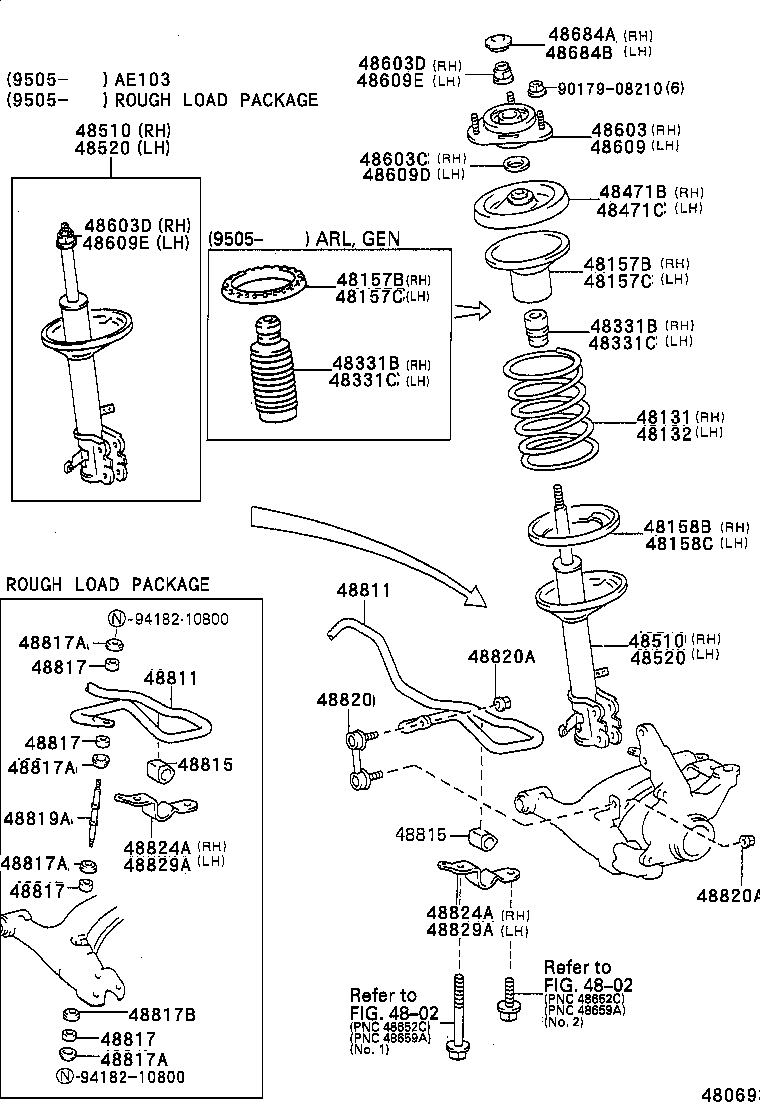 Scion 94182-10800 - Тяга / стойка, стабилизатор autospares.lv