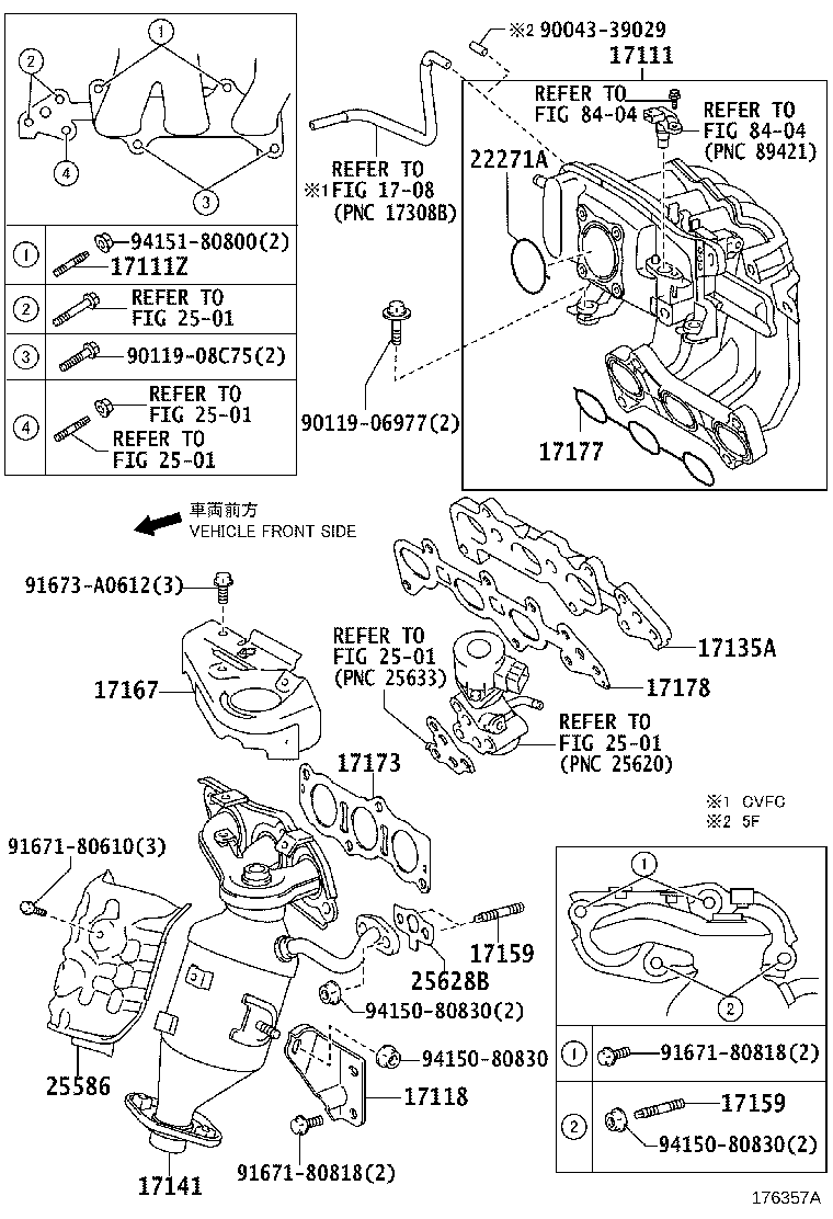 TOYOTA 9167180610 - Manifold: 01 шт. autospares.lv