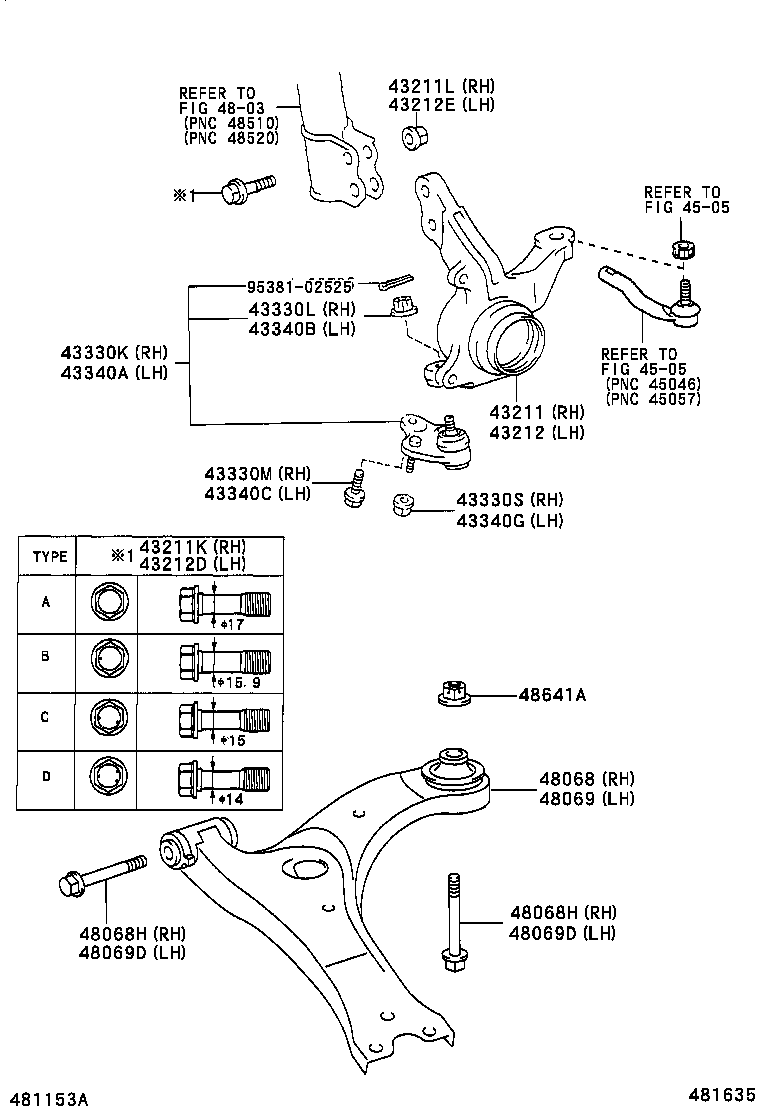 Hyundai 4333009210 - Шаровая опора, несущий / направляющий шарнир autospares.lv