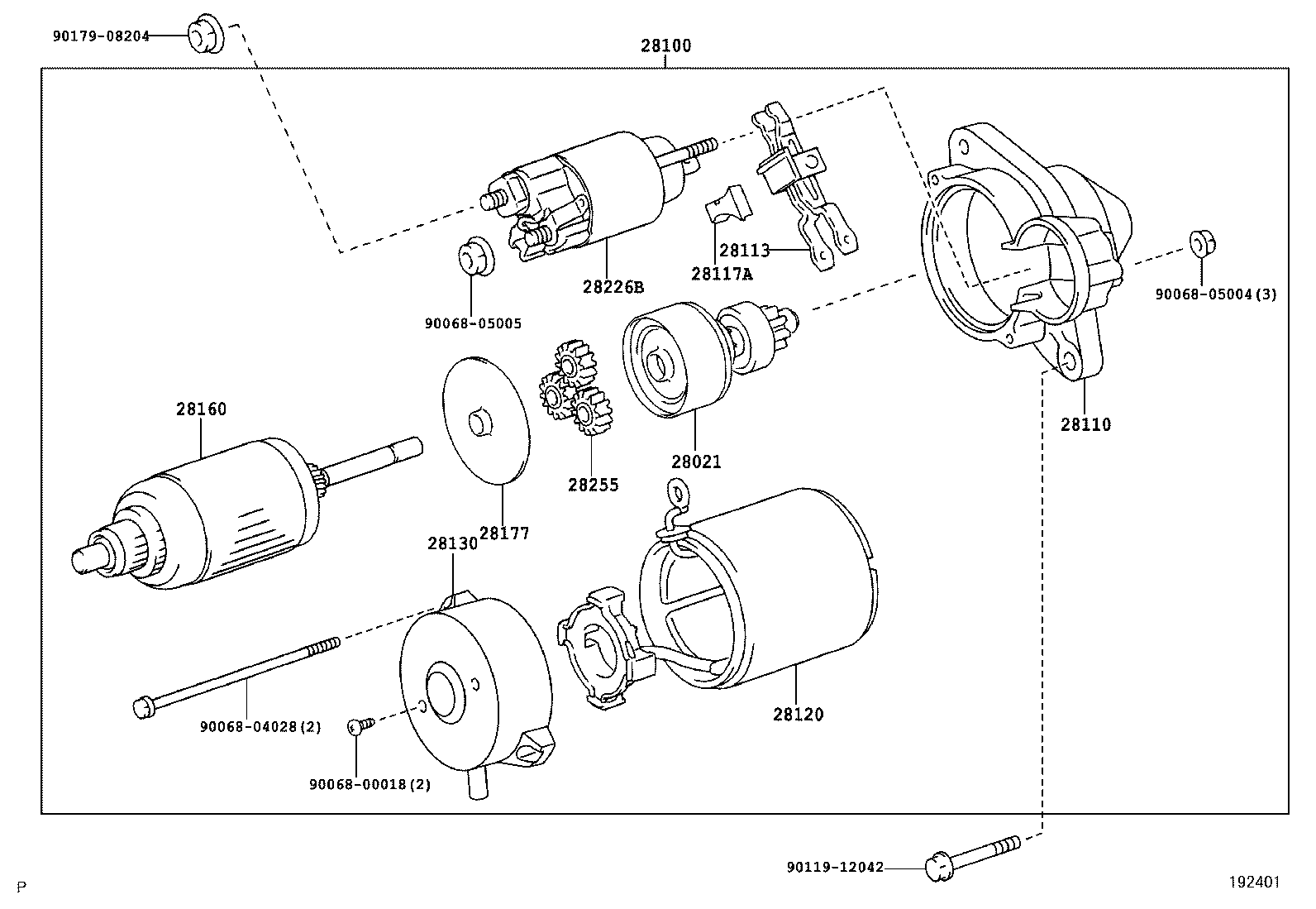 TOYOTA 28160-0G020 - Якорь, стартер autospares.lv