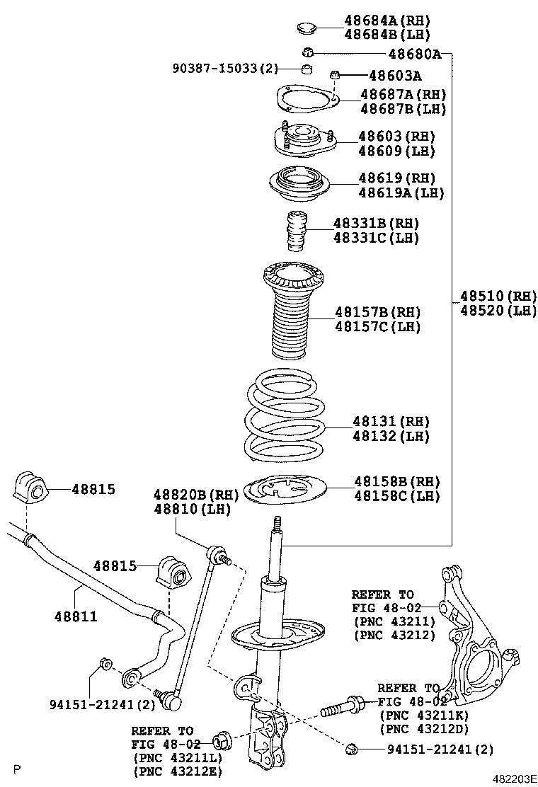 WIESMANN 48619-42010 - Опора стойки амортизатора, подушка autospares.lv