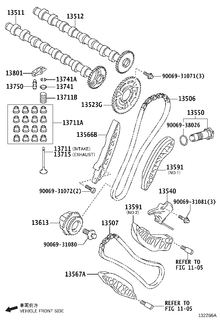 TOYOTA 13591-WA010 - ARM, TIMING CHAIN TENSION autospares.lv