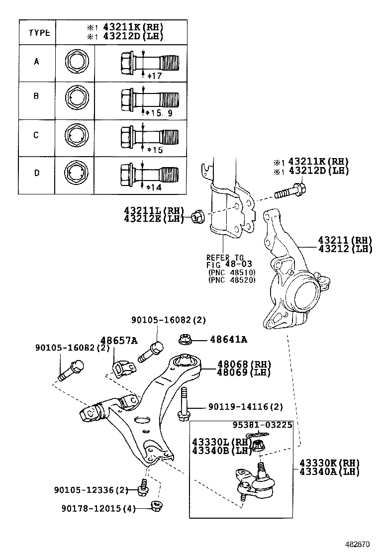 BMW 4806958010 - Сайлентблок, рычаг подвески колеса autospares.lv