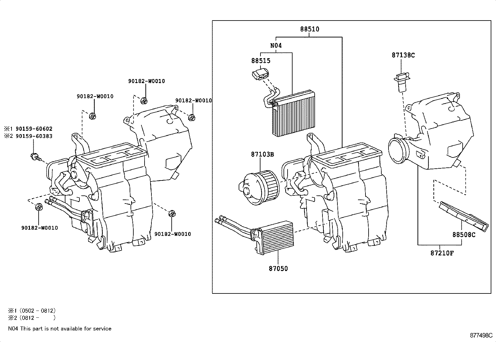 TOYOTA 88508-0H010 - Фильтр воздуха в салоне autospares.lv