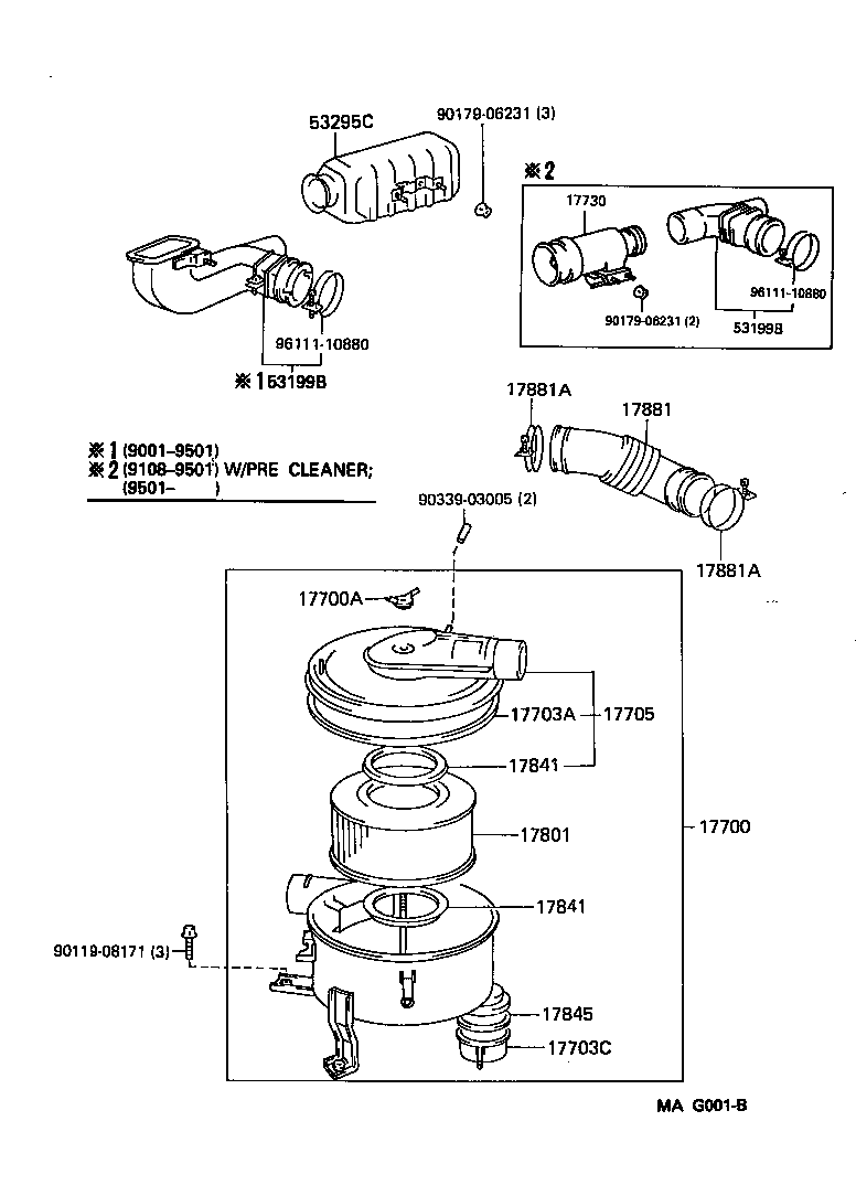 Berliet 17801-68020 - Воздушный фильтр, двигатель autospares.lv