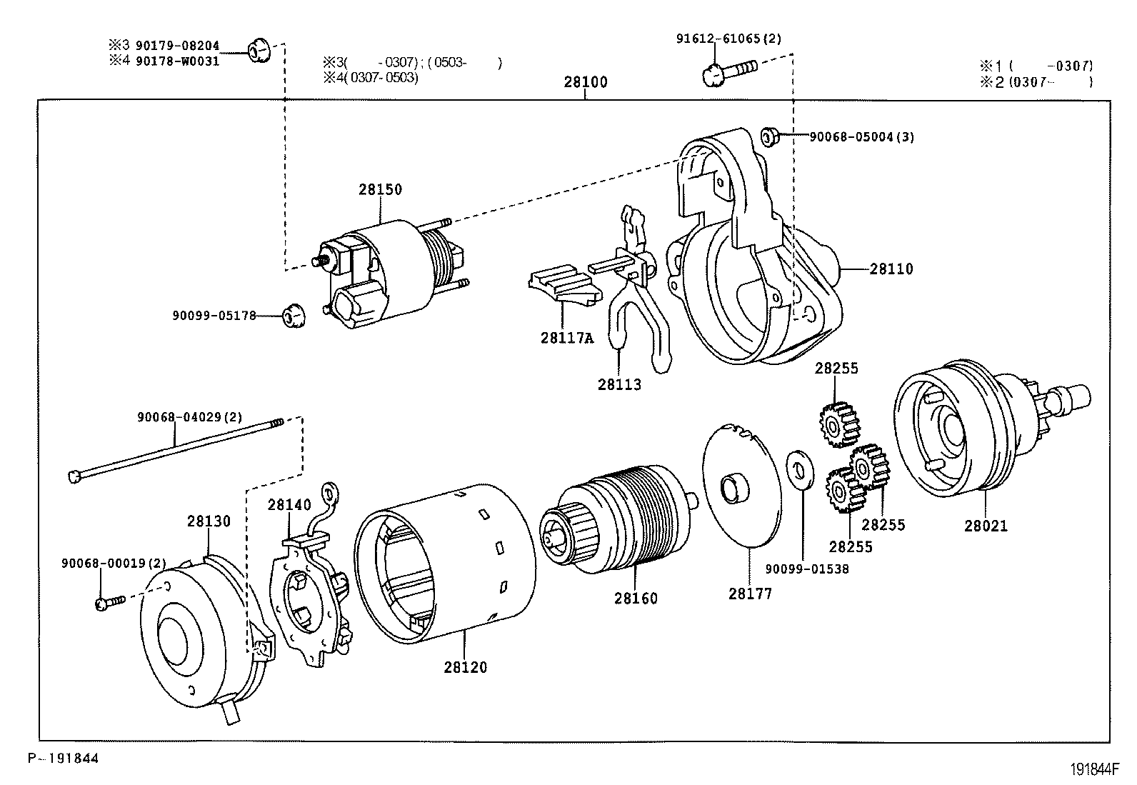 TOYOTA 282260D090 - Тяговое реле, соленоид, стартер autospares.lv