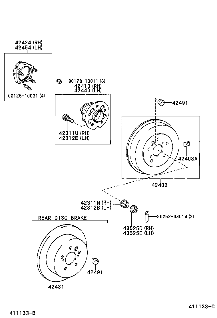 WIESMANN 42431-42040 - Тормозной диск autospares.lv