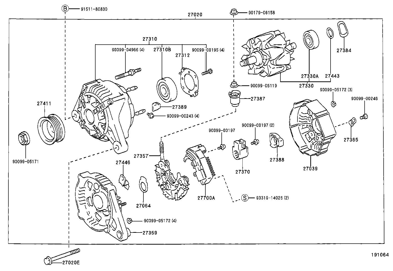 Berliet 27060-22210 - Генератор autospares.lv