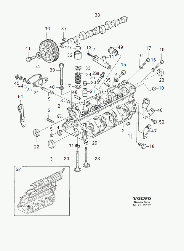 Volvo 3343671 - Воздушный фильтр, двигатель autospares.lv