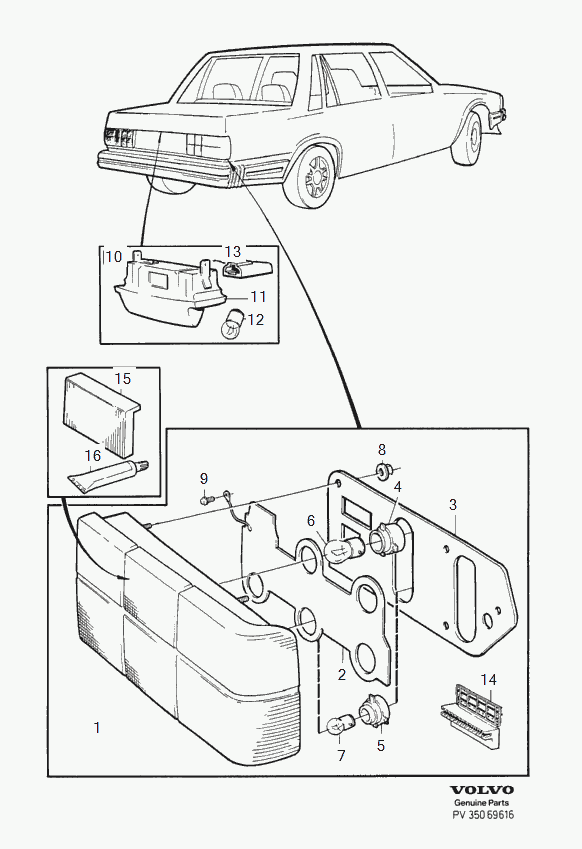 Volvo 1161758 - Прокладка, масляная ванна autospares.lv