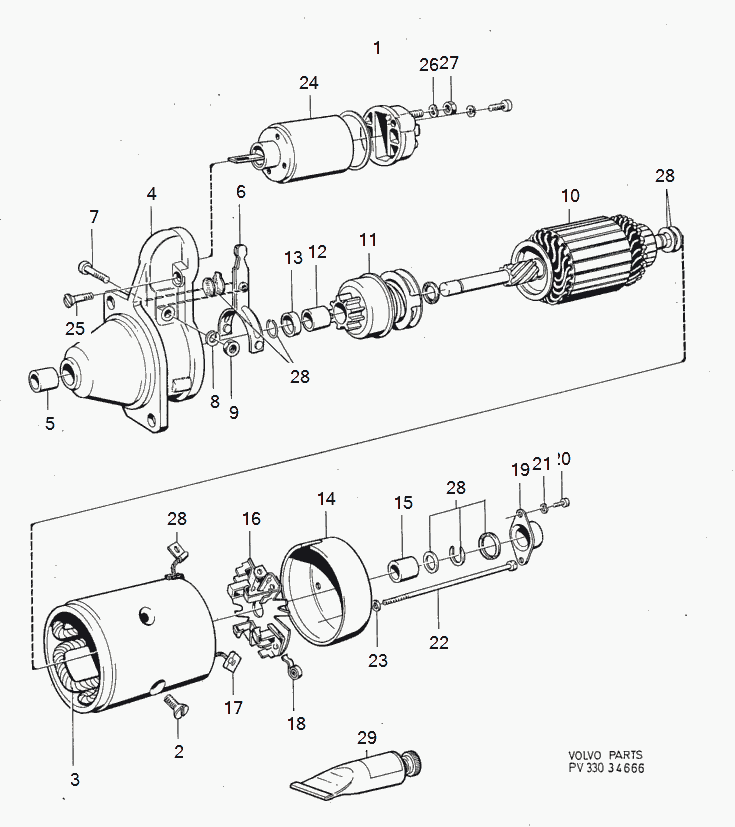 Volvo 241674 - Топливный фильтр autospares.lv