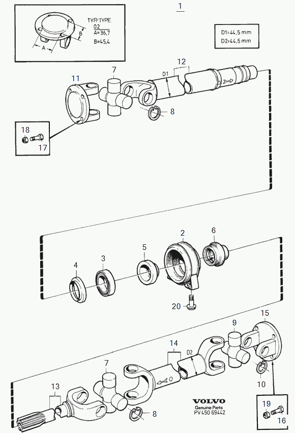 VOLVO 118006 - Gcp retaining ring autospares.lv