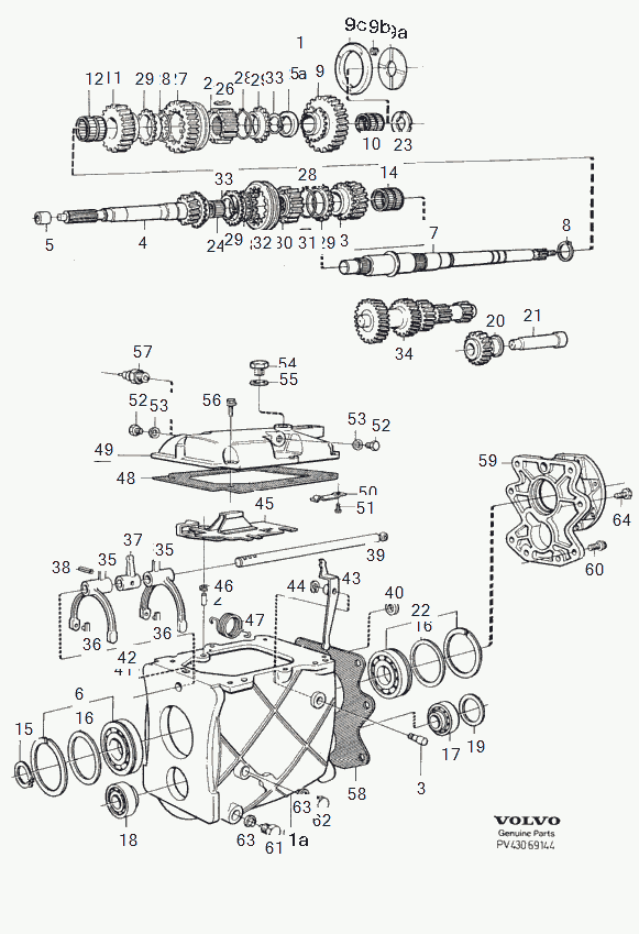 DAF 183834 - Подшипник ступицы колеса, комплект autospares.lv