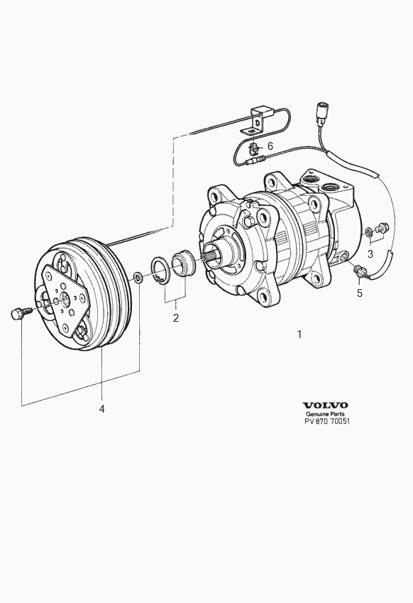 OM 9171050 - Компрессор кондиционера autospares.lv