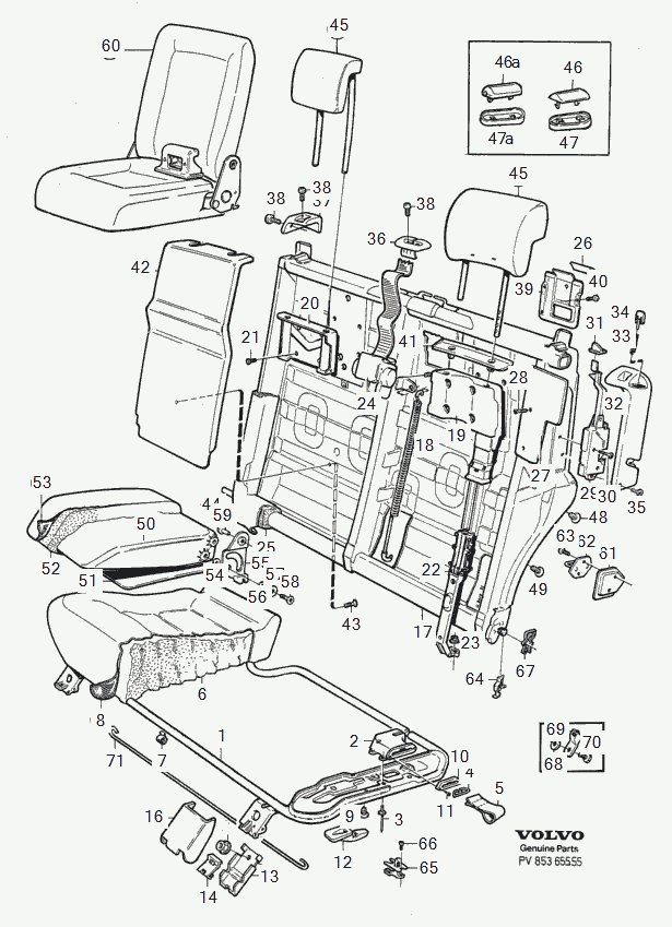 Volvo 985921 - Гайка, выпускной коллектор autospares.lv