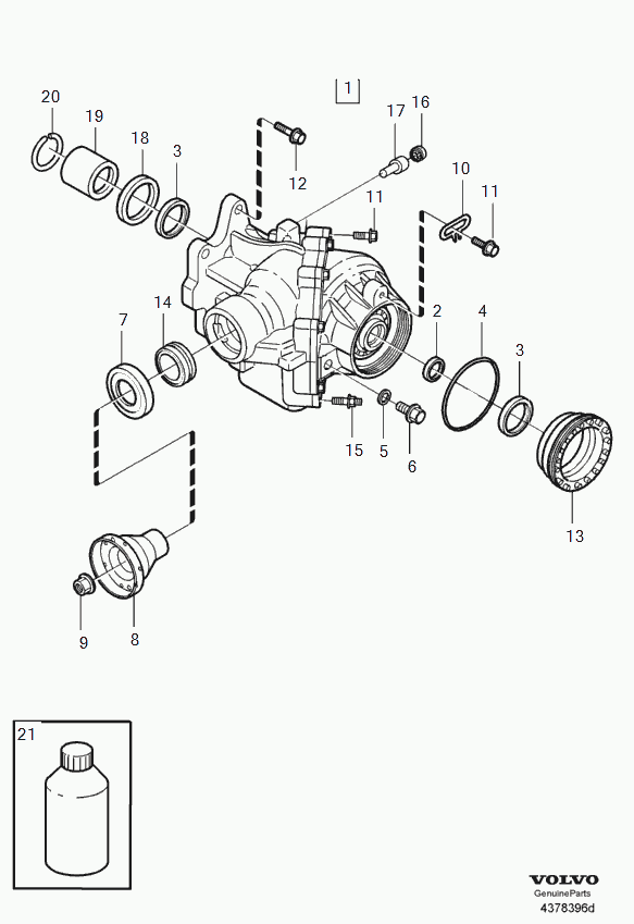 Volvo 31 259 380 - Трансмиссионное масло autospares.lv