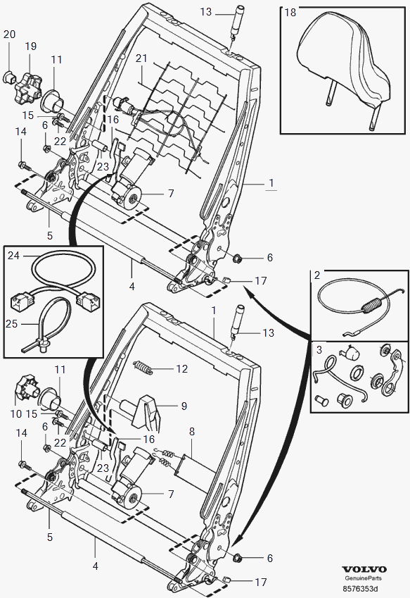 Volvo 30675175 - Тормозные колодки, дисковые, комплект autospares.lv