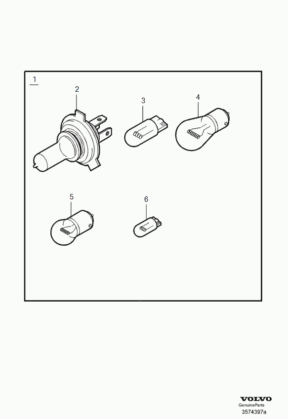 Volvo 989816 - Лампа накаливания, противотуманная фара autospares.lv