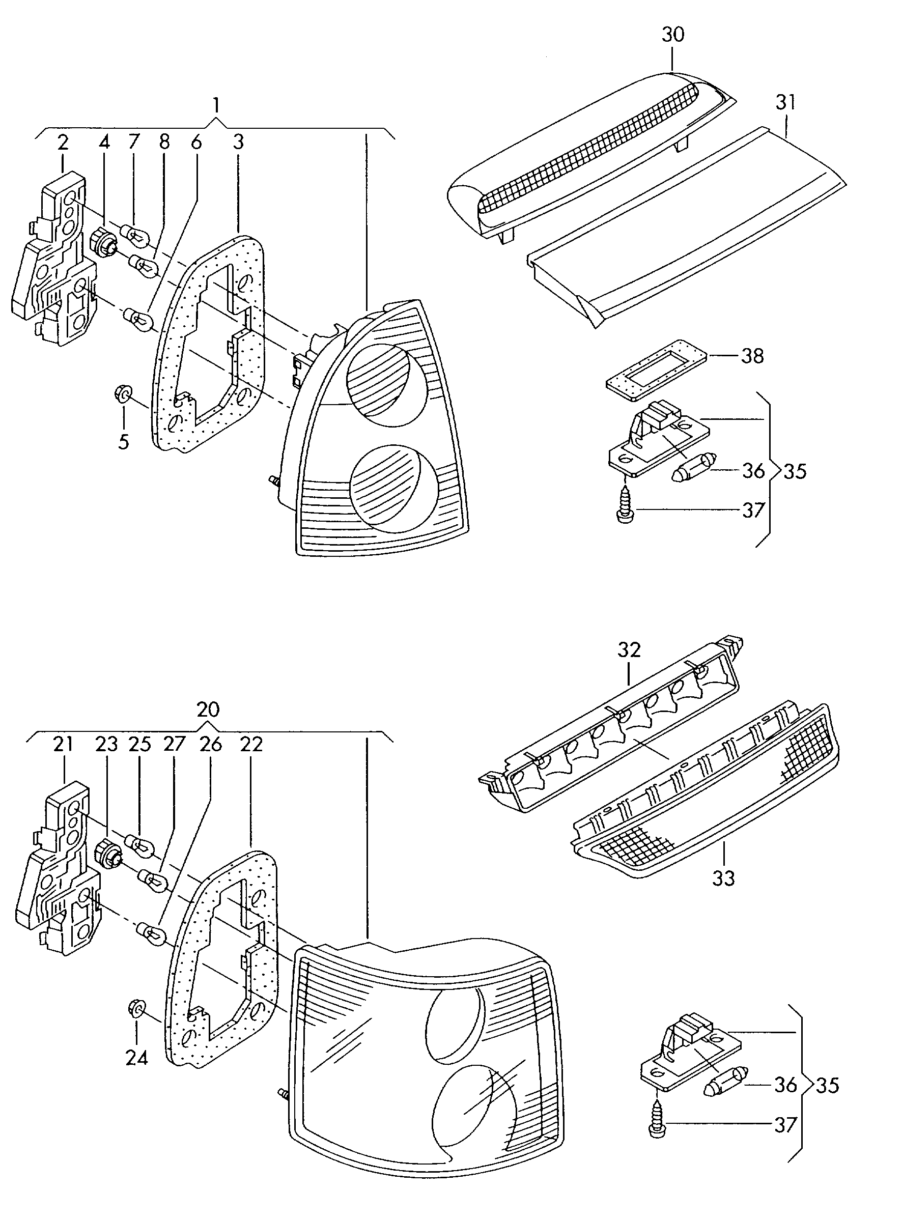 AUDI N   102 564 01 - Лампа накаливания, фонарь указателя поворота autospares.lv