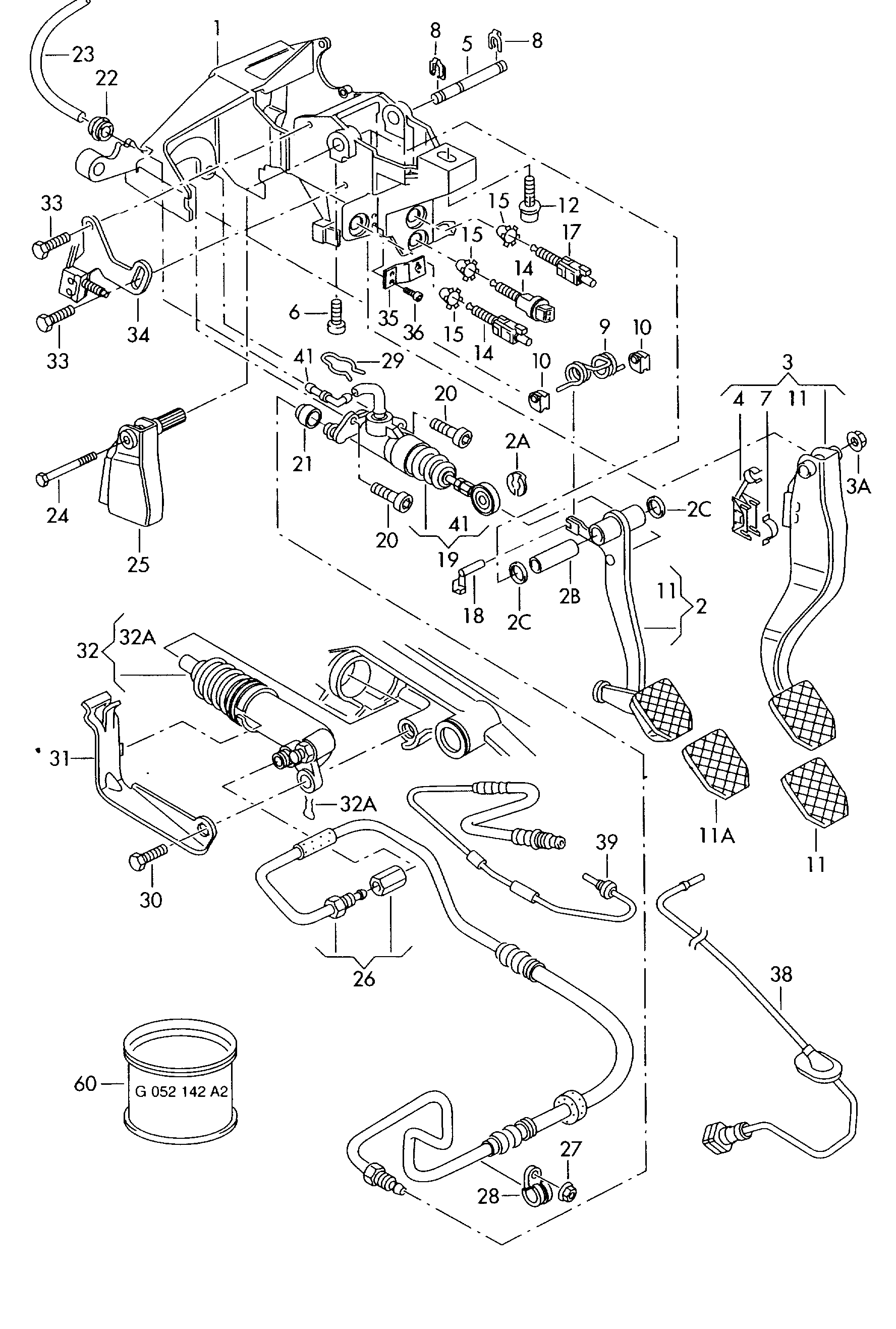 Seat 8E0721257B - Рабочий цилиндр, система сцепления autospares.lv