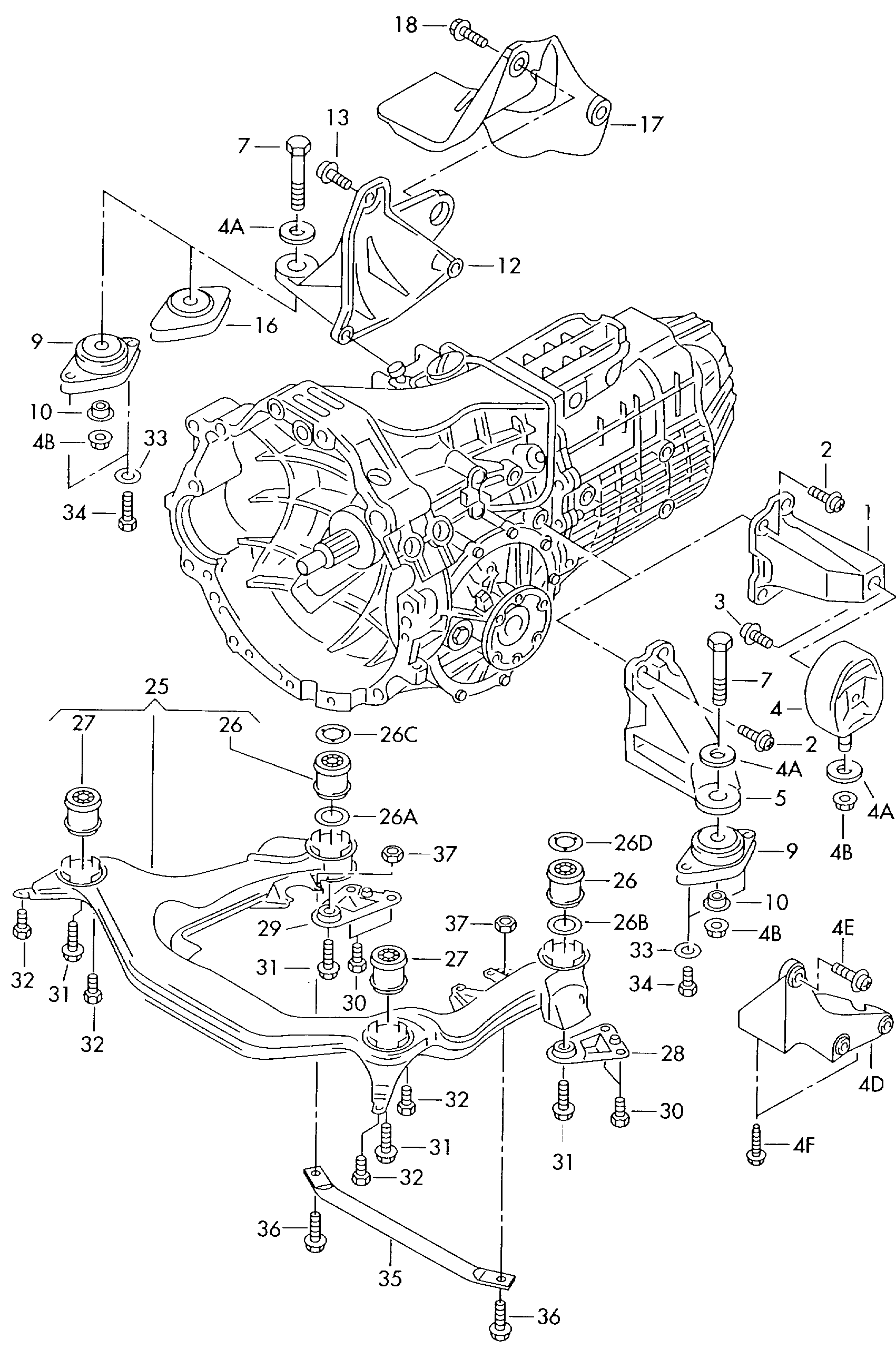 VAG N   100 632 02 - Болт autospares.lv