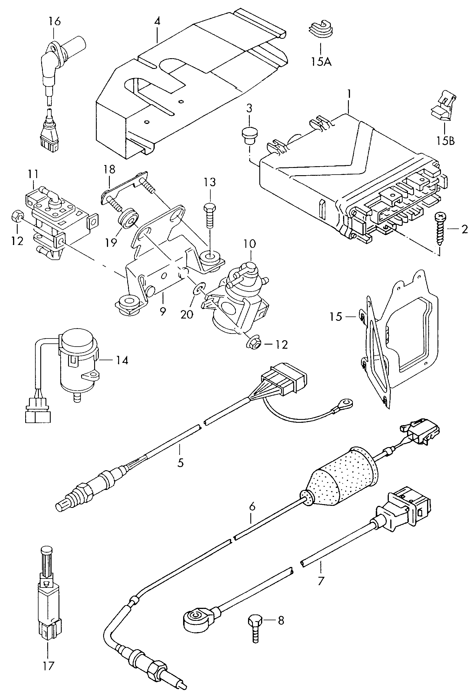 VW 037 906 265 G - Лямбда-зонд, датчик кислорода autospares.lv