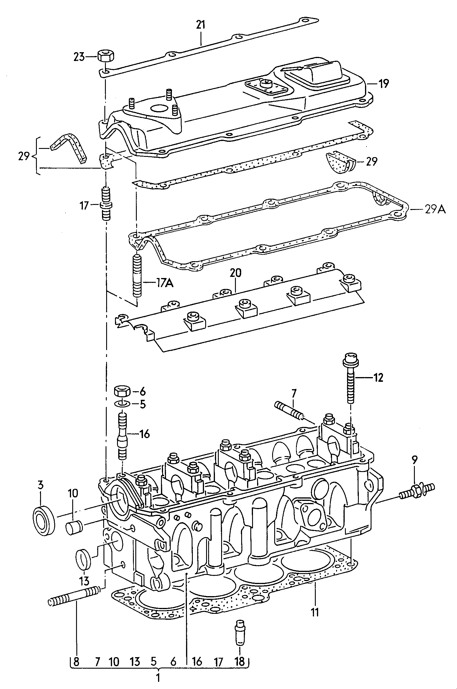 VAG 026 103 547 - Маслосъемный щиток, Вентиляция картера autospares.lv