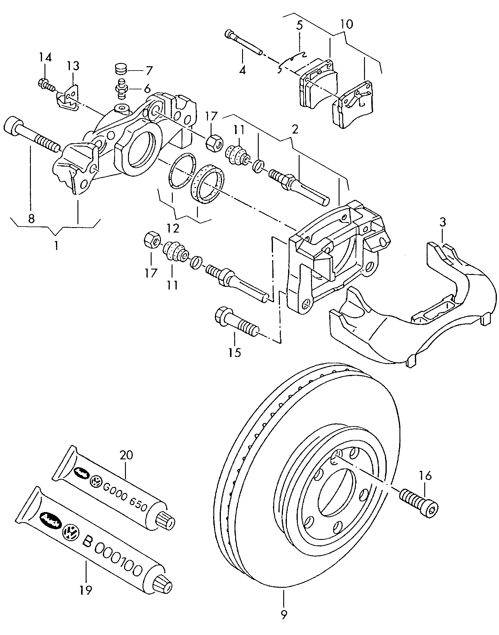 Skoda 7D0 615 301C - Тормозной диск autospares.lv