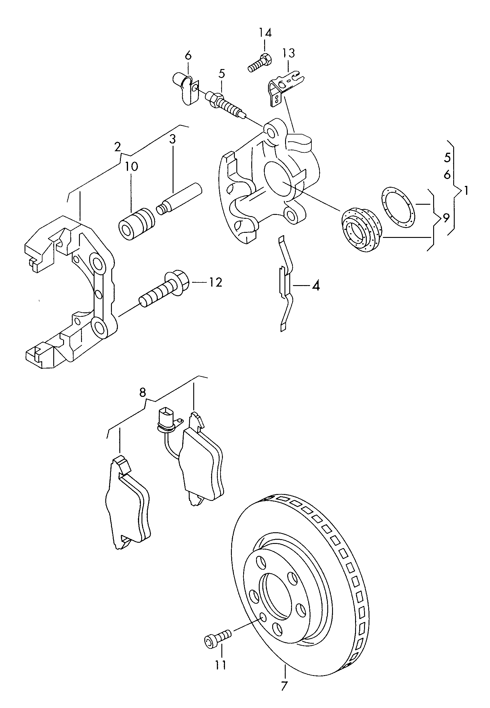 Seat 7M3615301A - Тормозной диск autospares.lv