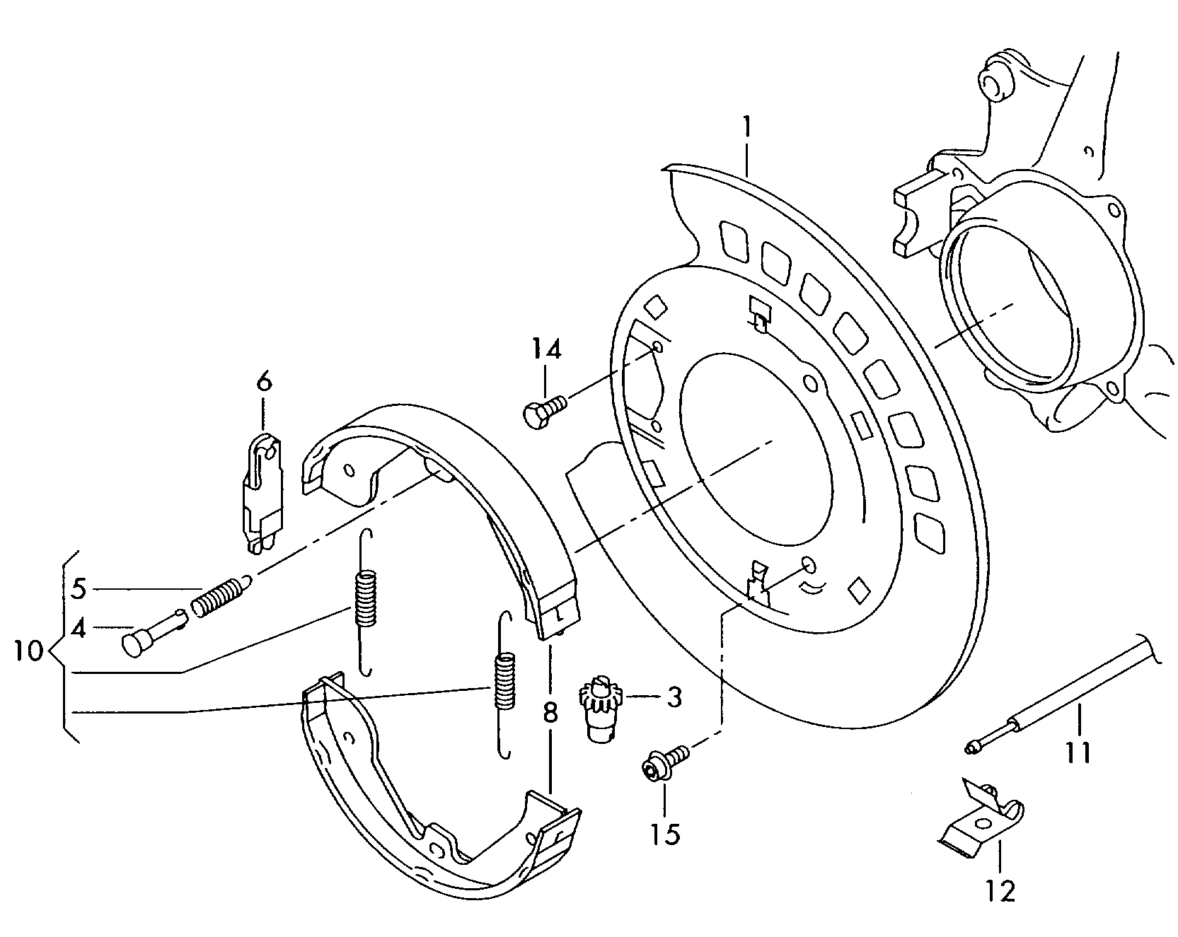 VAG 7L0 698 545 A - Комплектующие, стояночная тормозная система autospares.lv