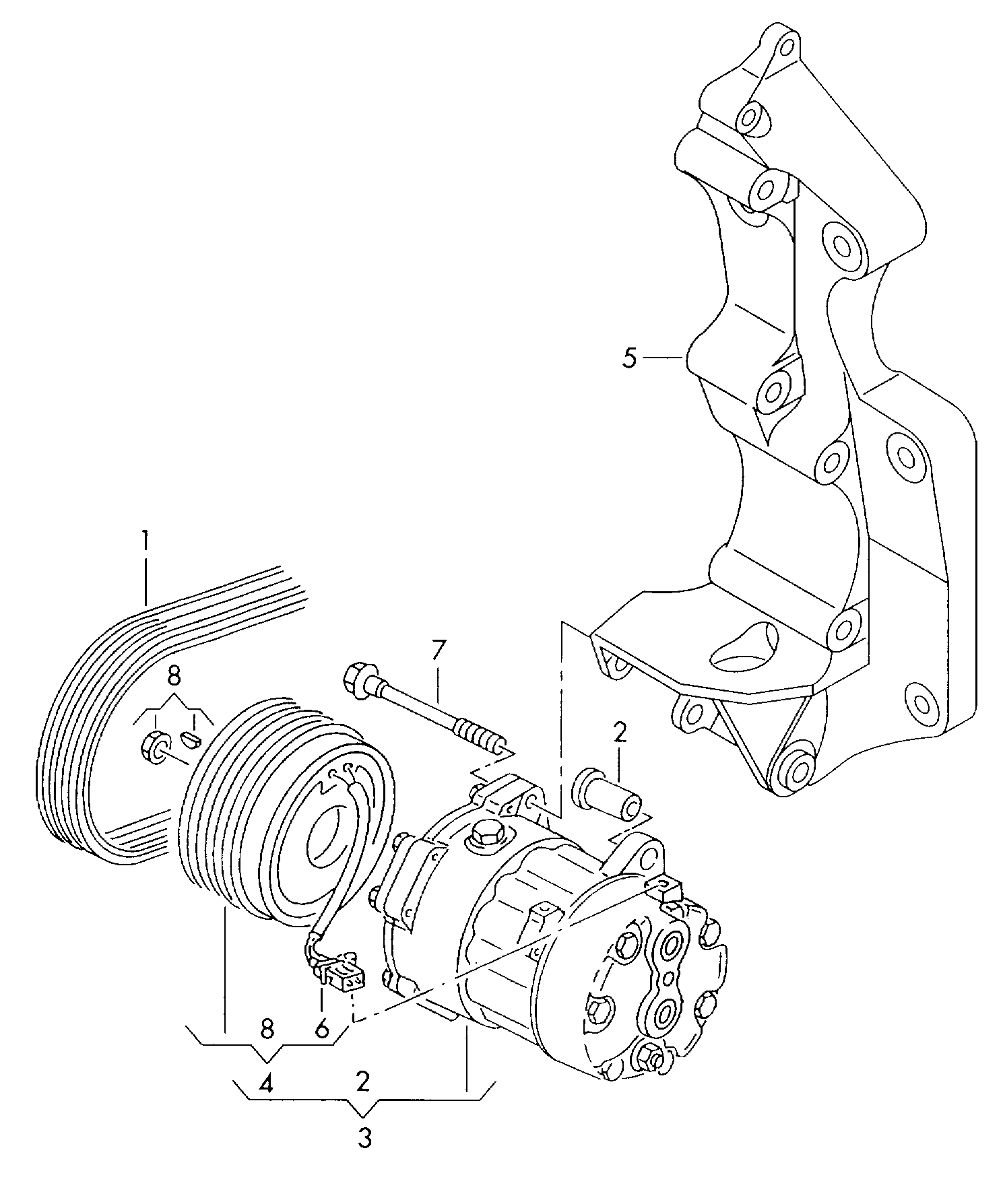 AUDI 06A 260 849 C - Поликлиновой ремень autospares.lv