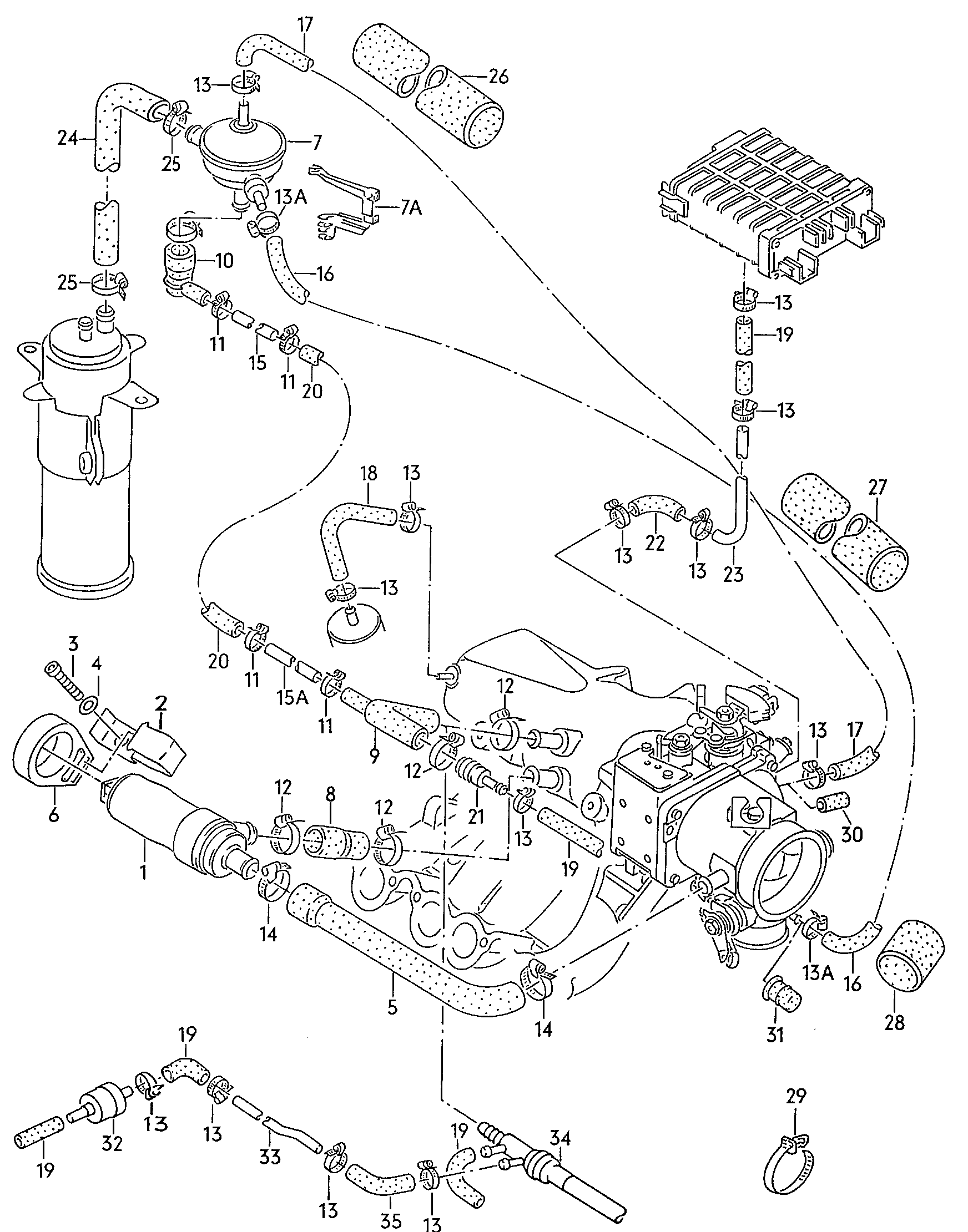 Skoda 433 862 117 - Обратный клапан autospares.lv