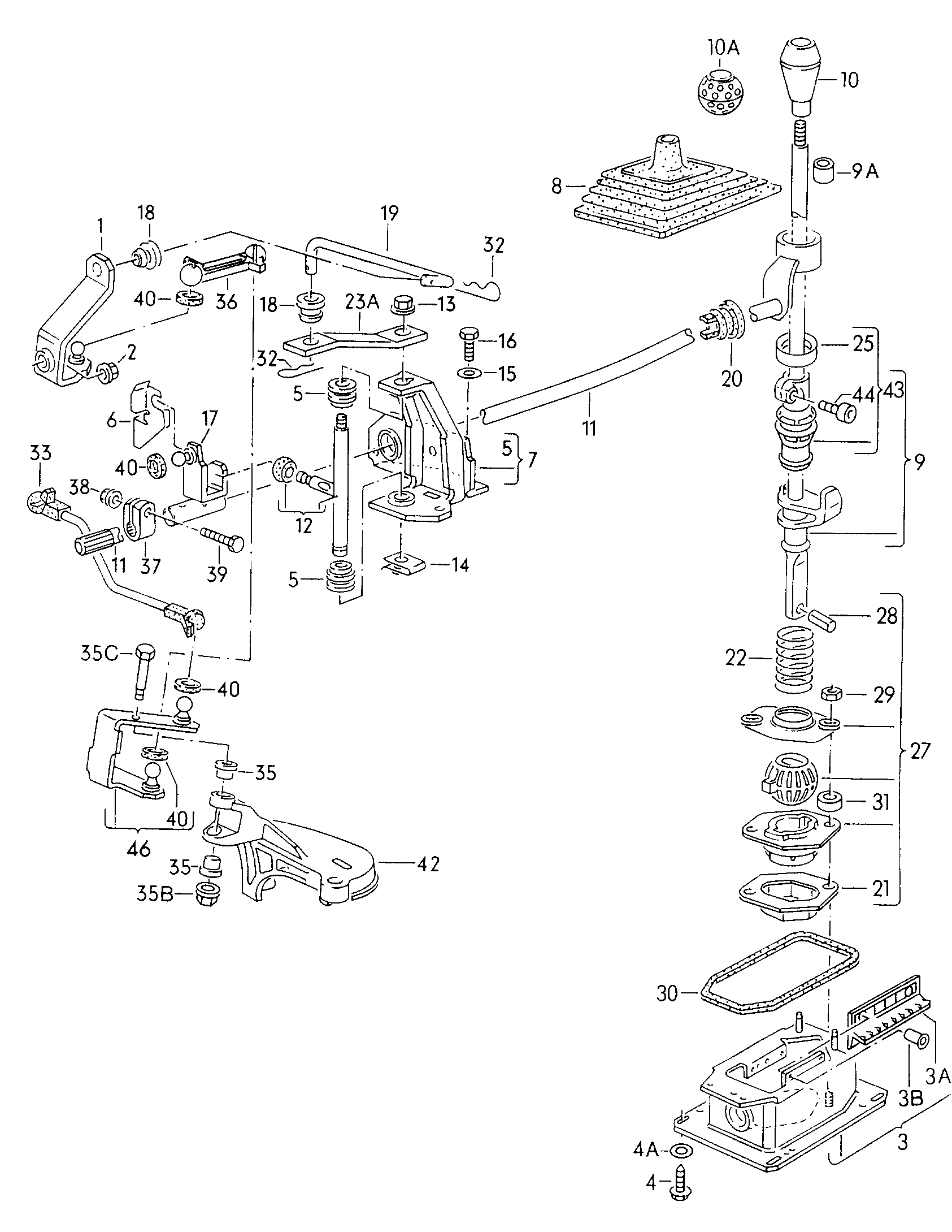 VAG 191 711 590 A - Втулка, шток вилки переключения передач autospares.lv