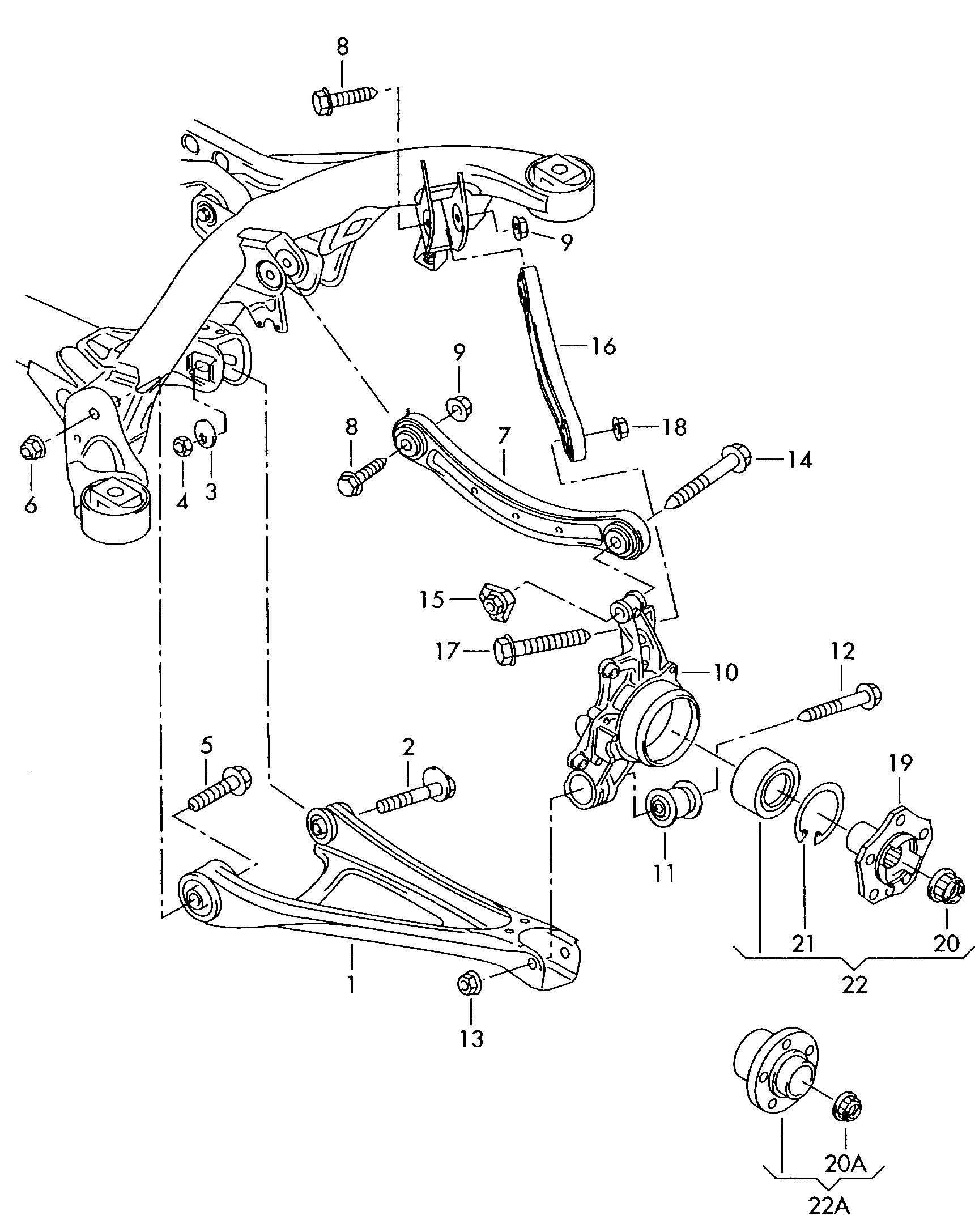 VAG N   103 353 02 - Гайка autospares.lv