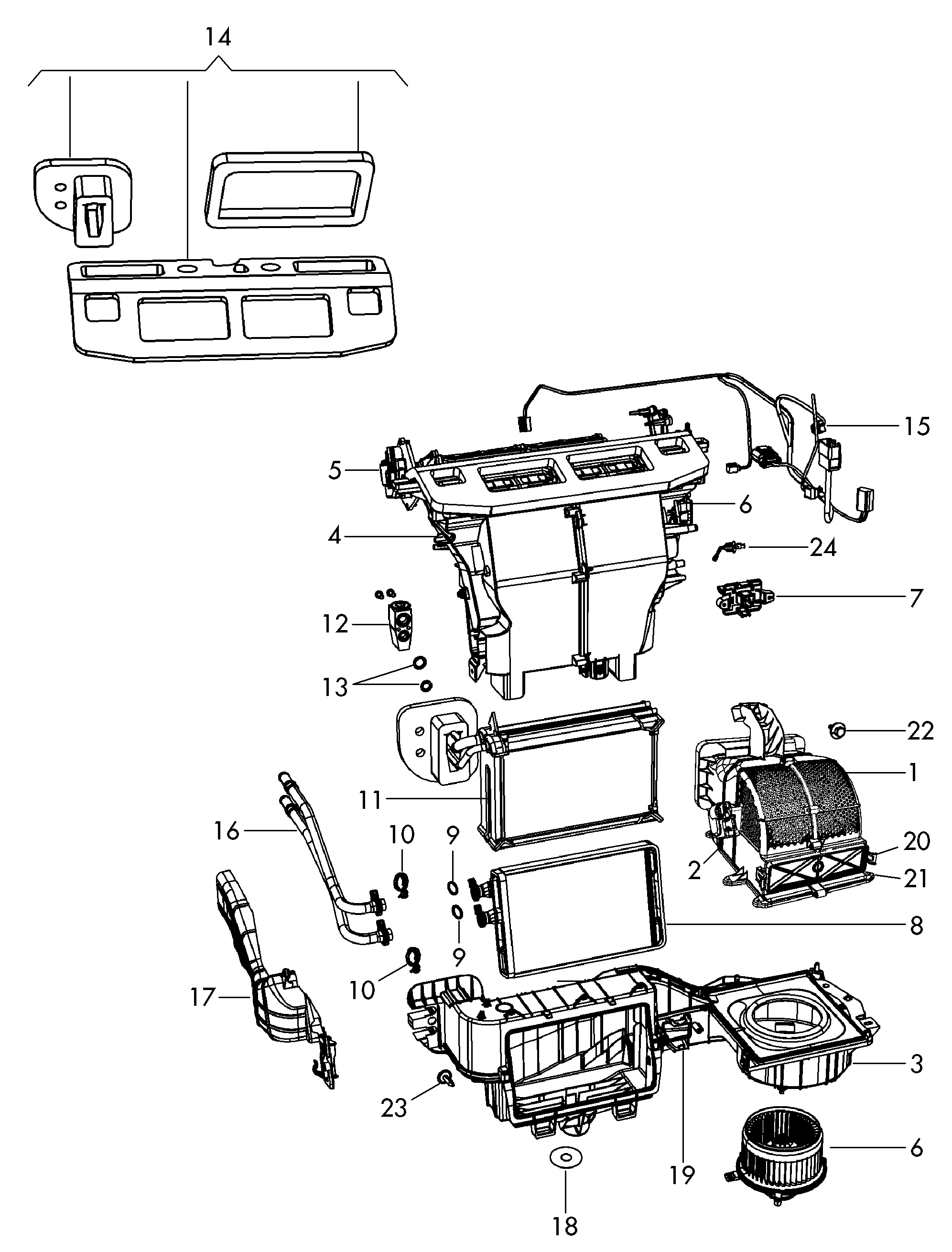 VW 7B0819644 - Фильтр воздуха в салоне autospares.lv