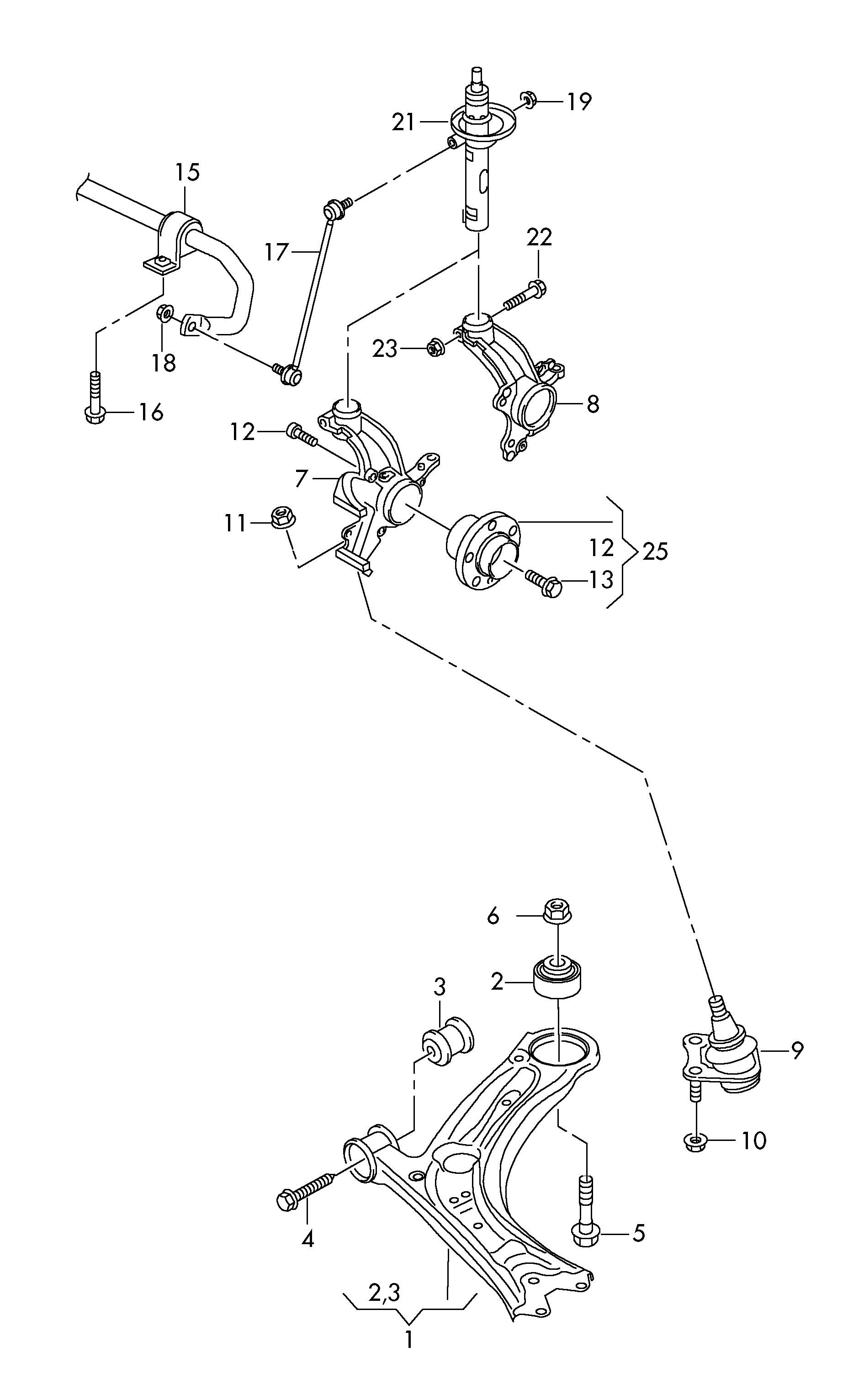 Seat 561407151C - Рычаг подвески колеса autospares.lv