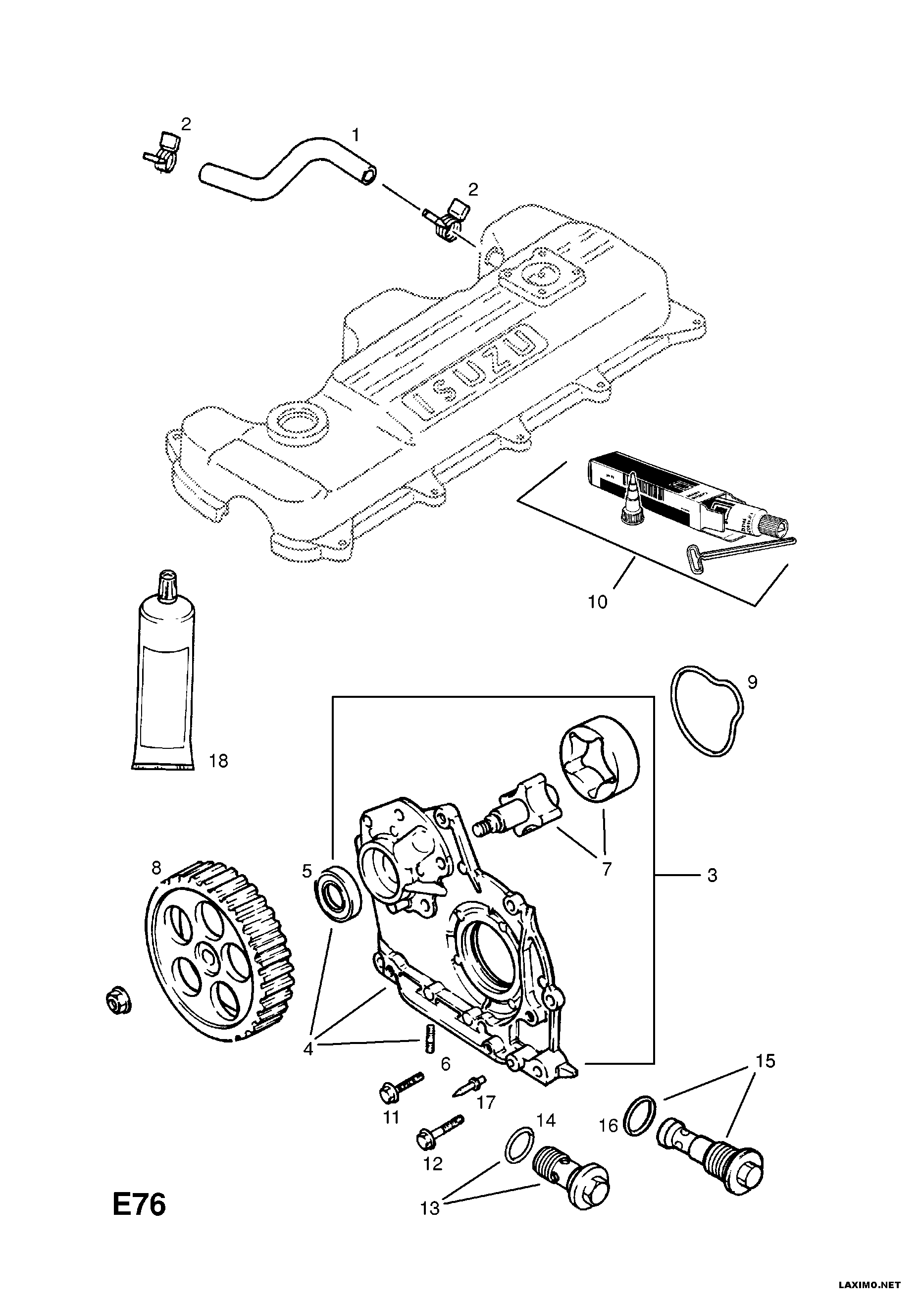 Chrysler 6 46 535 - Масляный фильтр autospares.lv