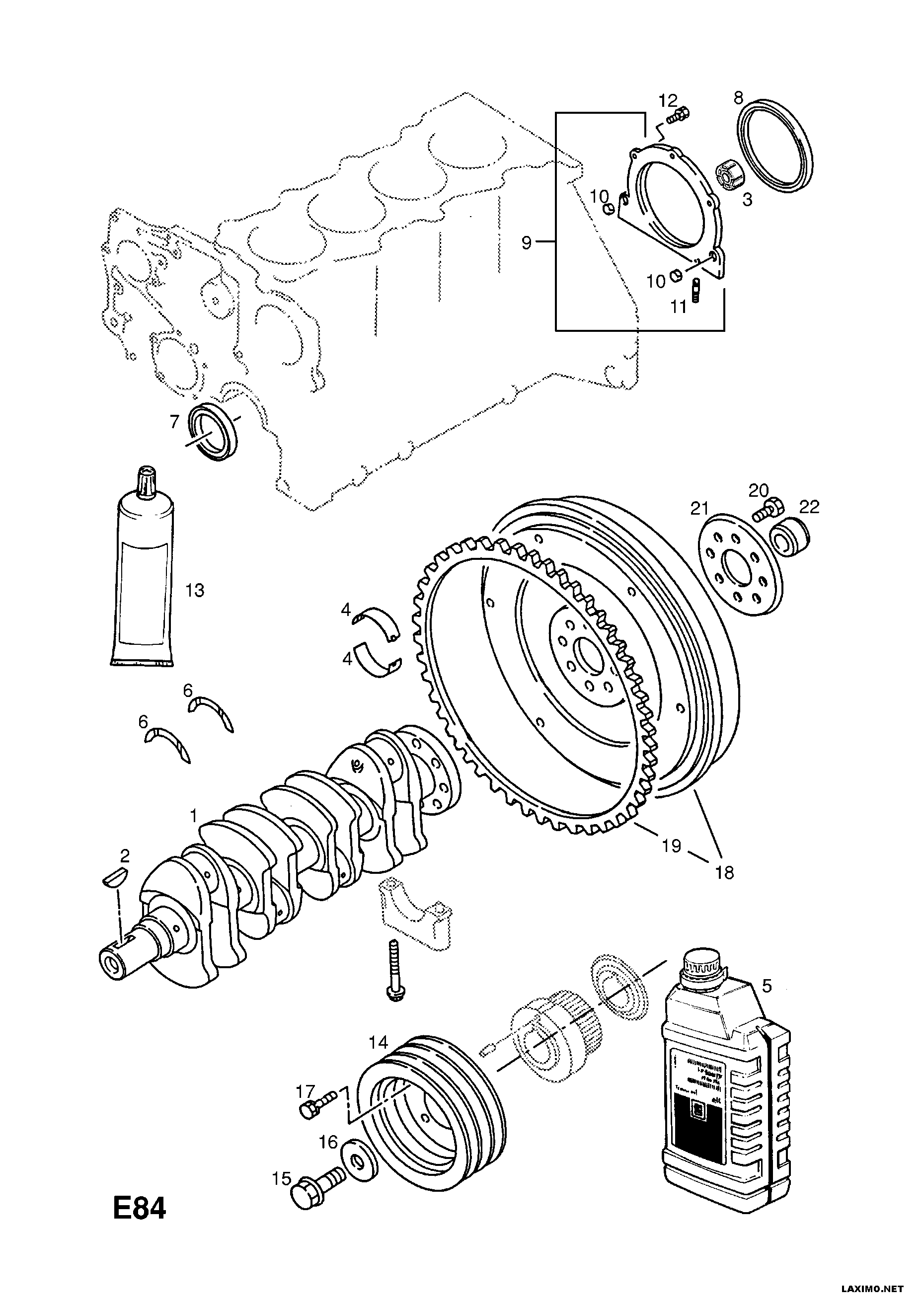 Opel 15 03 302 - Прокладка, масляная ванна autospares.lv